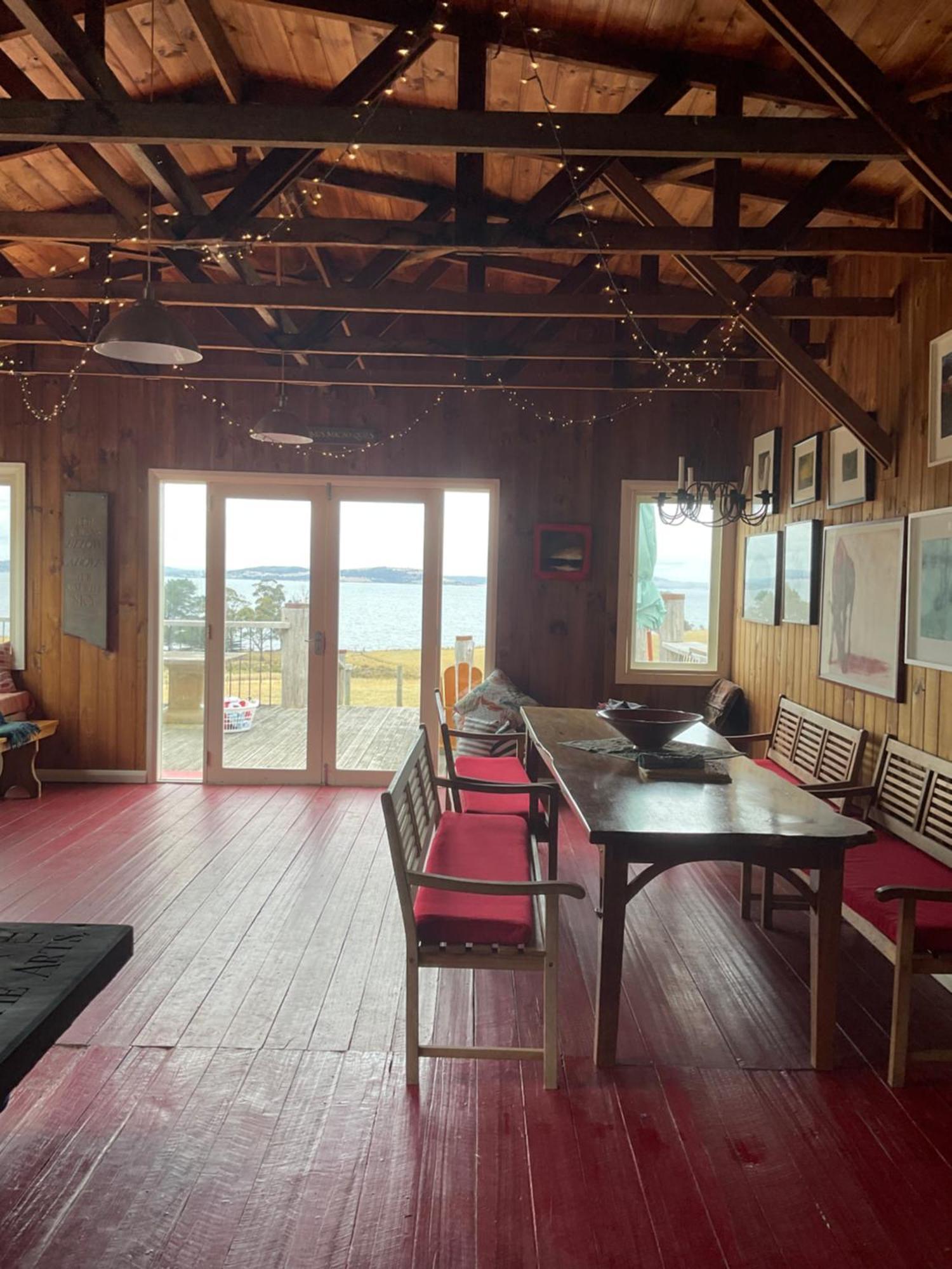 The Woolshed And Farmhouse Blue, Bruny Island Barnes Bay Exteriér fotografie